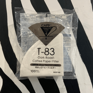 CAFEC T-83 Filtry do dripa Dark cup4 (100 szt.)